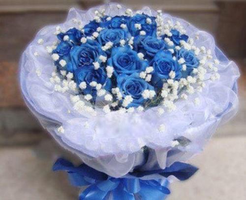 蓝玫瑰代表什么含义？蓝色花朵的神秘花语解析？