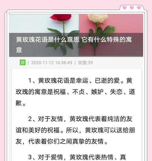 黄玫瑰凋落代表什么？黄玫瑰花语的深层含义是什么？