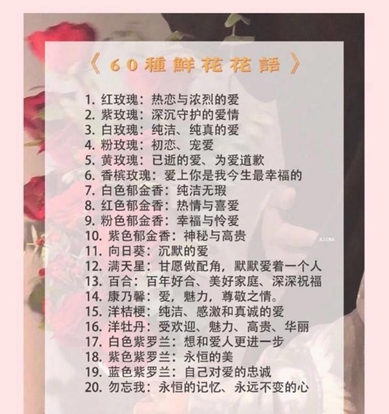 鲜花花语寓意什么意思？鲜花传递了哪些情感？