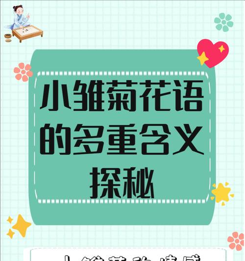 桔梗和小雏菊的花语分别是什么？它们的寓意有何不同？
